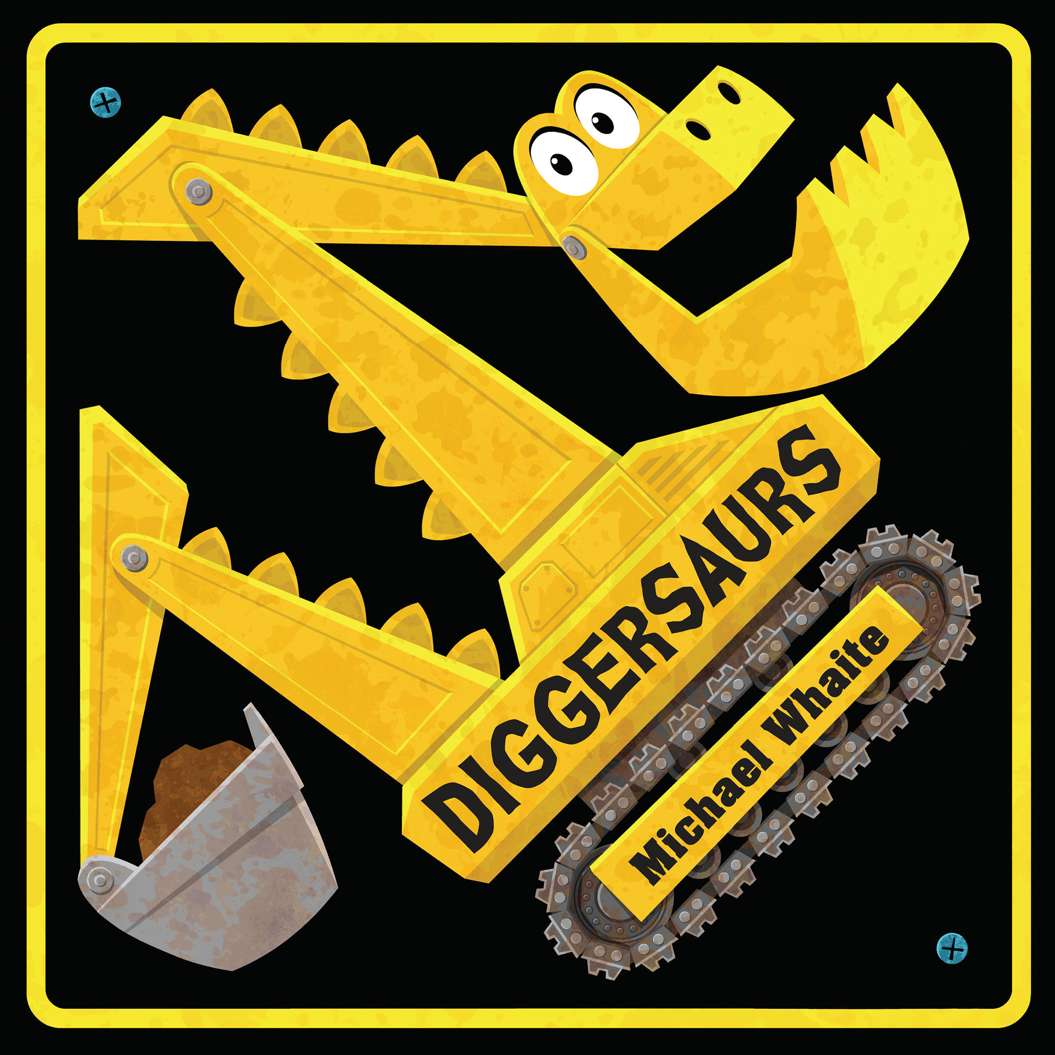 Diggersaurs Board Book By Michael Whaite