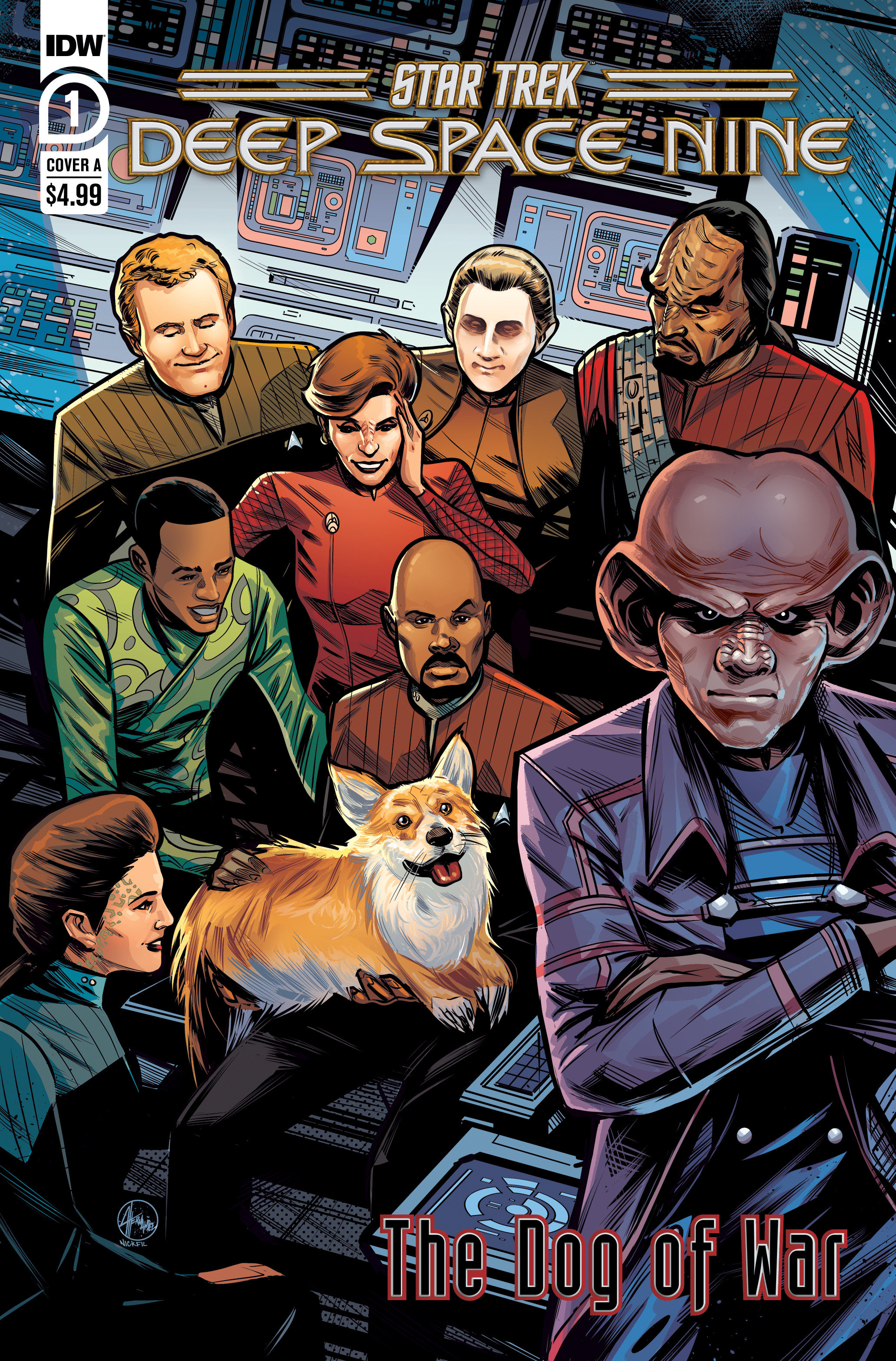 Star Trek Deep Space Nine the Dog of War #1 Cover A Hernandez