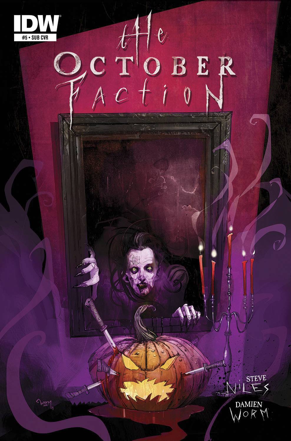 October Faction #5 Subscription Variant