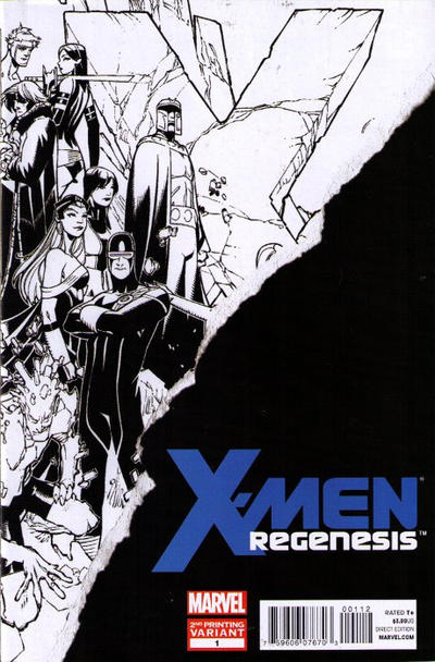 X-Men Regenesis #1 2nd Printing Cyclops Variant
