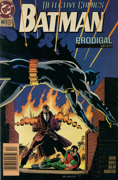 Detective Comics #680 [Newsstand]-Fine (5.5 – 7)