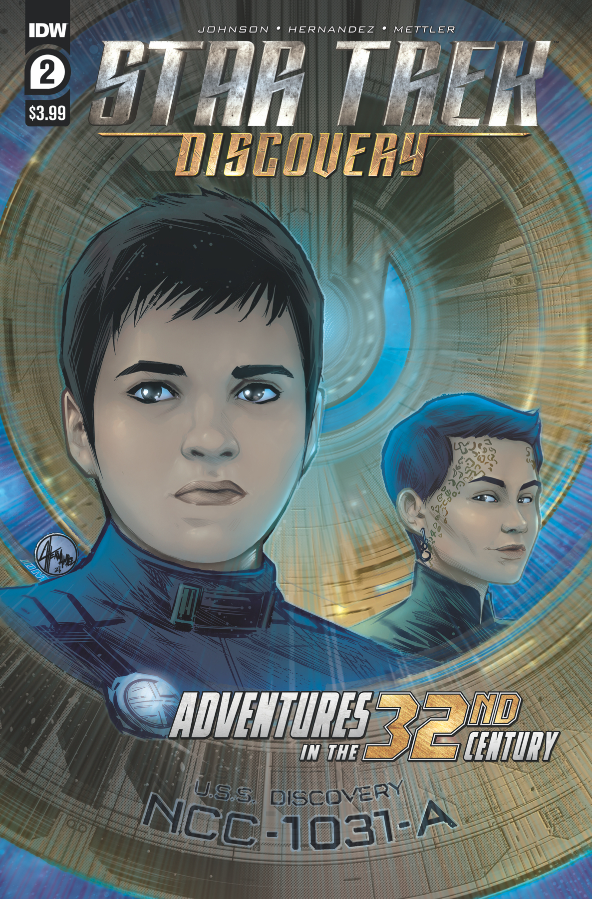 Star Trek Discovery Adventure In 32nd Century #2 Cover A Hernandez (Of 4)