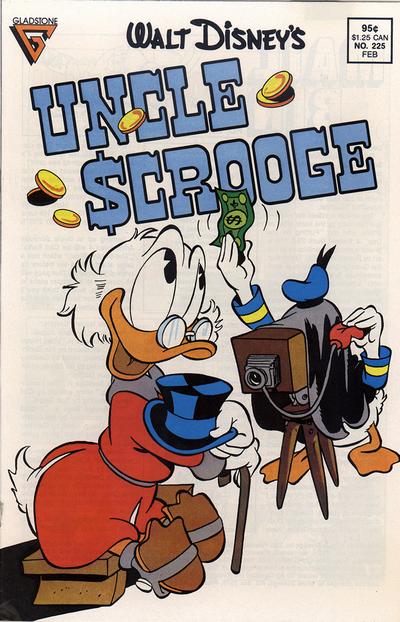 Walt Disney's Uncle Scrooge #225 [Direct]-Near Mint (9.2 - 9.8)