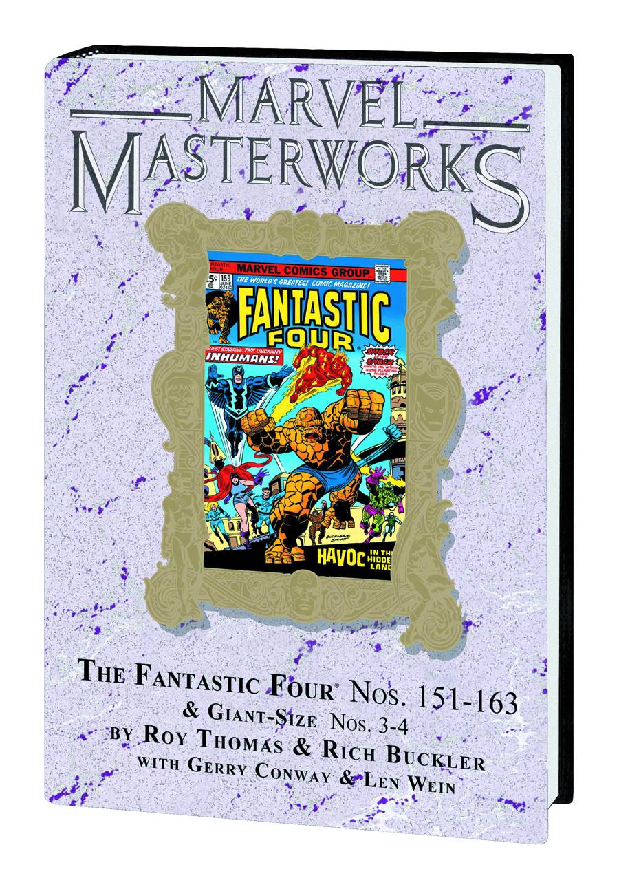 Marvel Masterworks Fantastic Four Hardcover Graphic Novel Volume 15 Direct Market Edition Edition 197