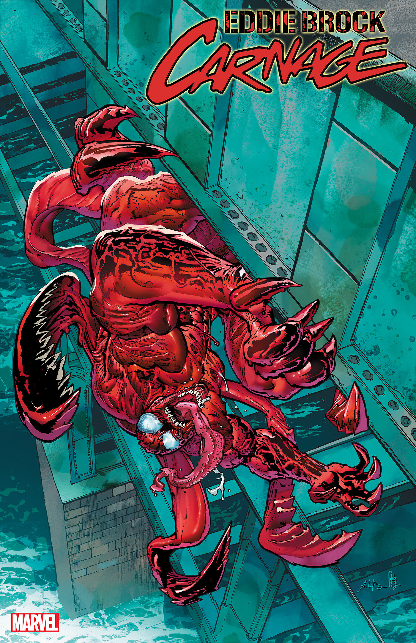 Eddie Brock: Carnage #1 Andrei Bressan Variant 1 for 25 Incentive