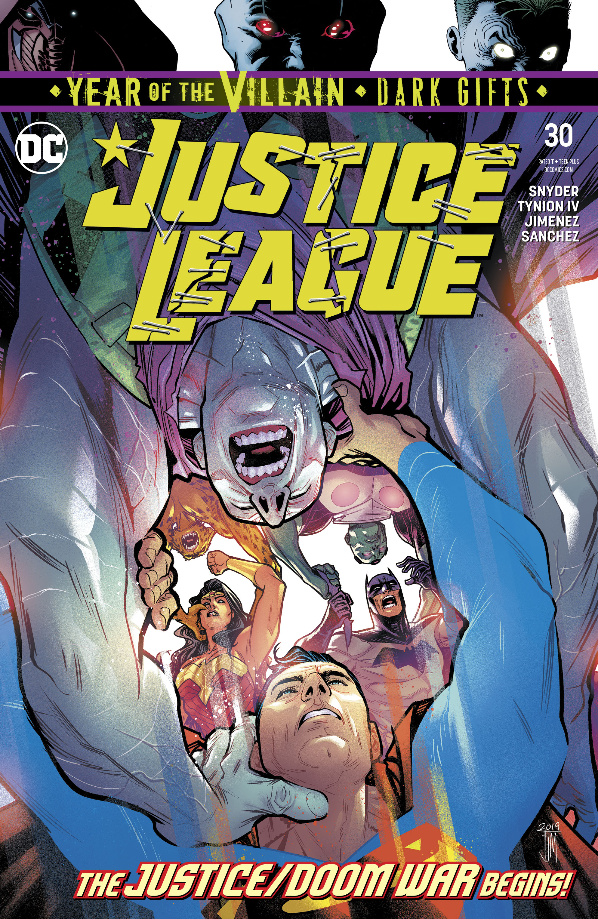 Justice League #30 Year of the Villain Dark Gifts (2018)