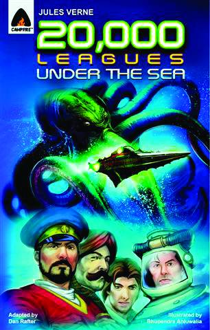Jules Verne 20000 Leagues Under Sea Campfire Graphic Novel