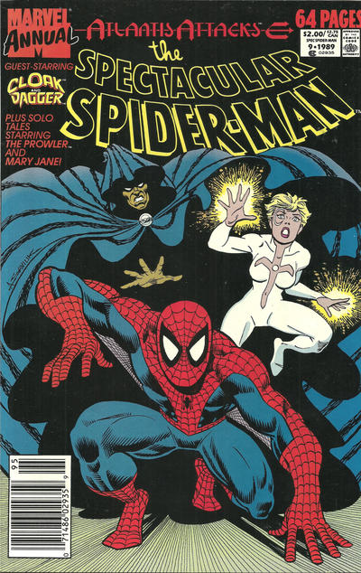 The Spectacular Spider-Man Annual #9 [Newsstand]-Fine