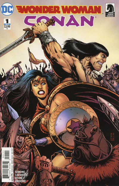 Wonder Woman / Conan #1 [Blank Cover]-Near Mint (9.2 - 9.8)