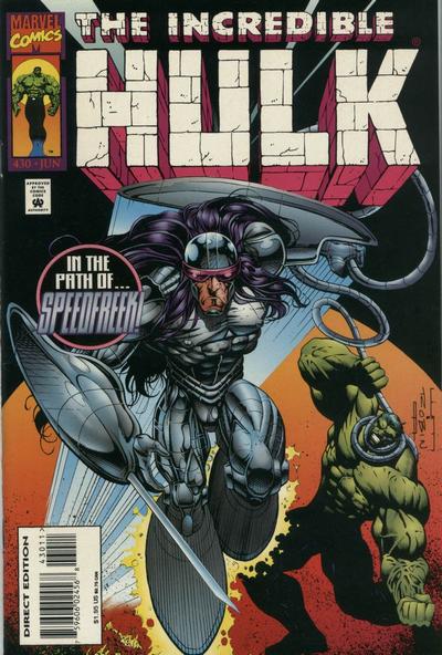 The Incredible Hulk #430 [Direct Edition]-Very Fine