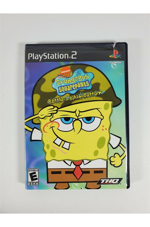Playstation 2 Ps2 Spongebob Square Pants Battle For Bikini Bottom