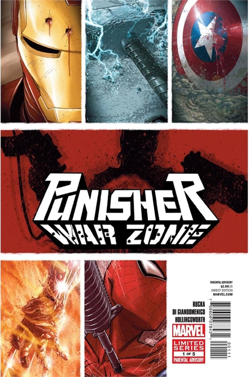 Punisher: War Zone Volume 3 Limited Series Bundle Issues 1-5