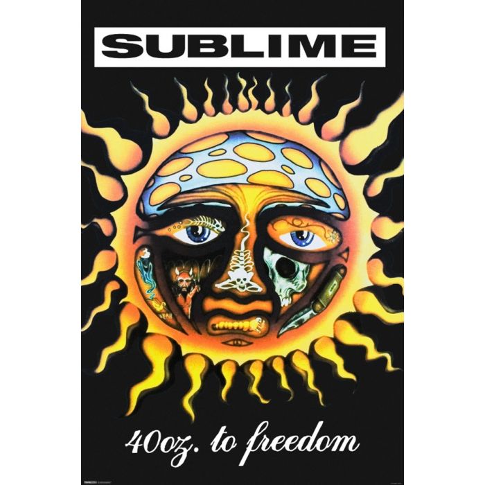 Sublime - 40 Oz To Freedom Poster