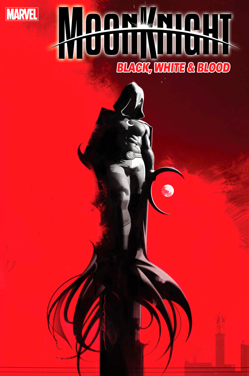 Moon Knight Black White Blood #1 Dekal Variant (Of 4)