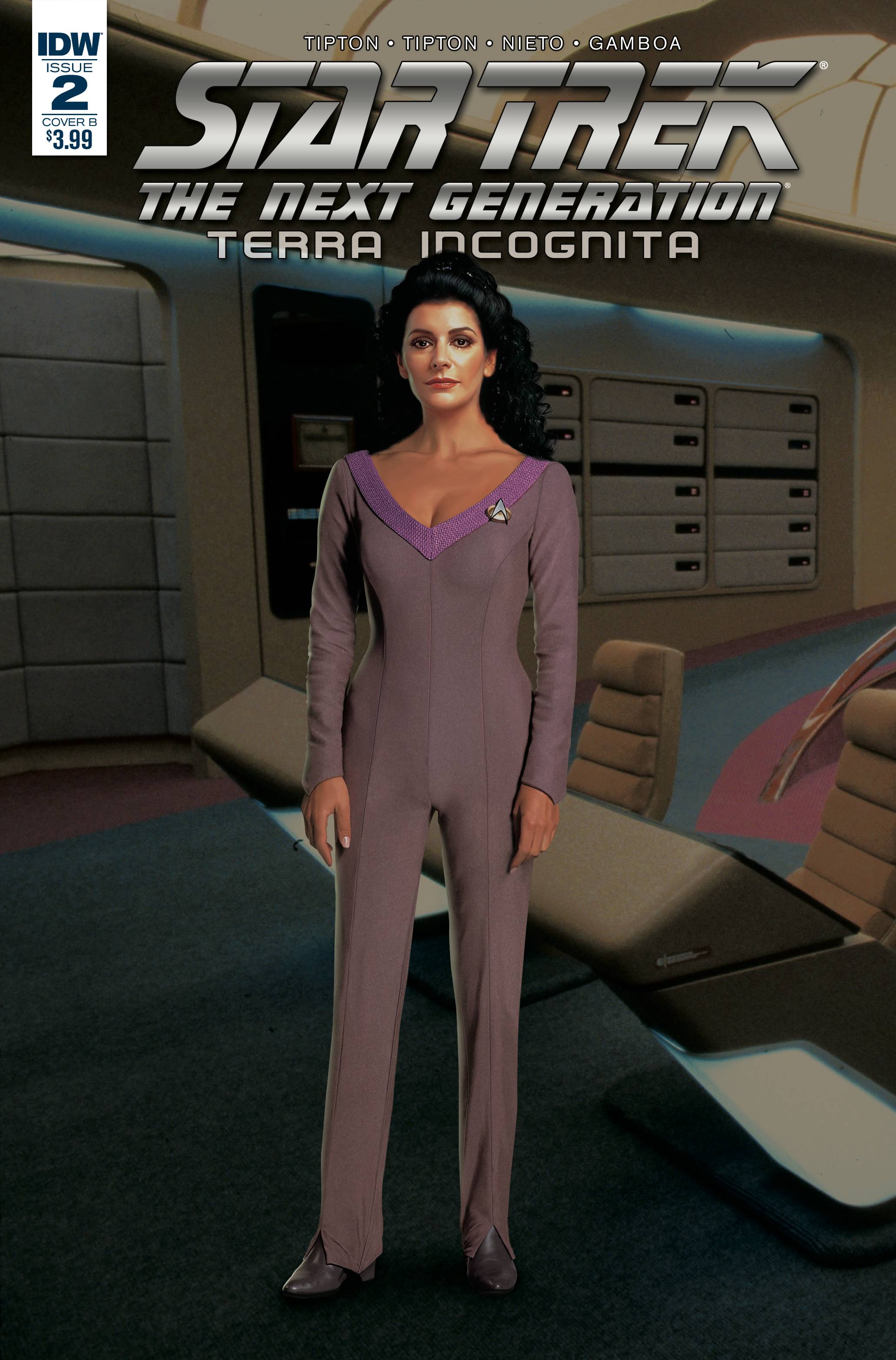 Star Trek Tng Terra Incognita #2 Cover B Photo