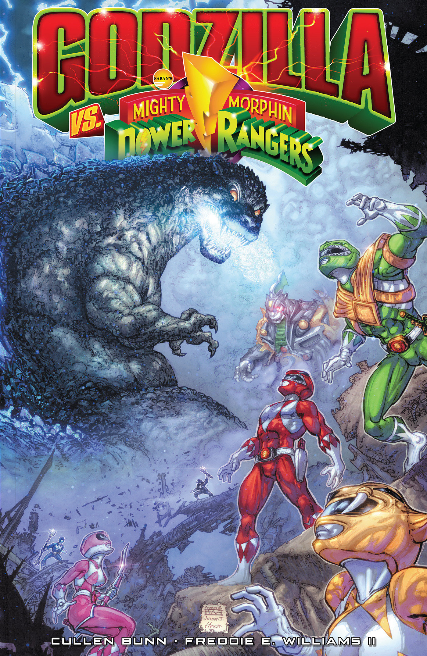 Godzilla Vs Mighty Morphin Power Rangers Graphic Novel