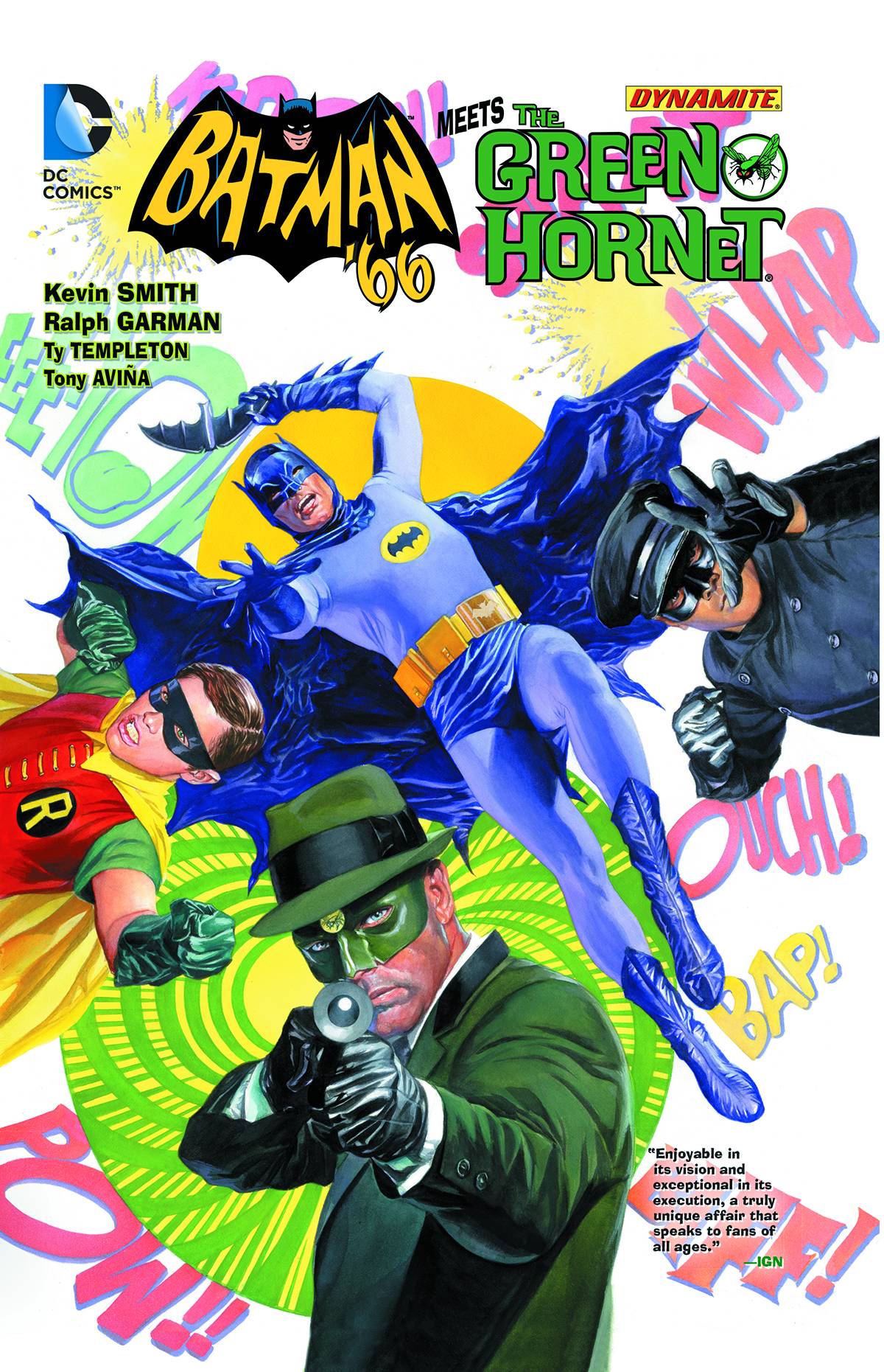 Batman 66 Meets the Green Hornet Graphic Novel