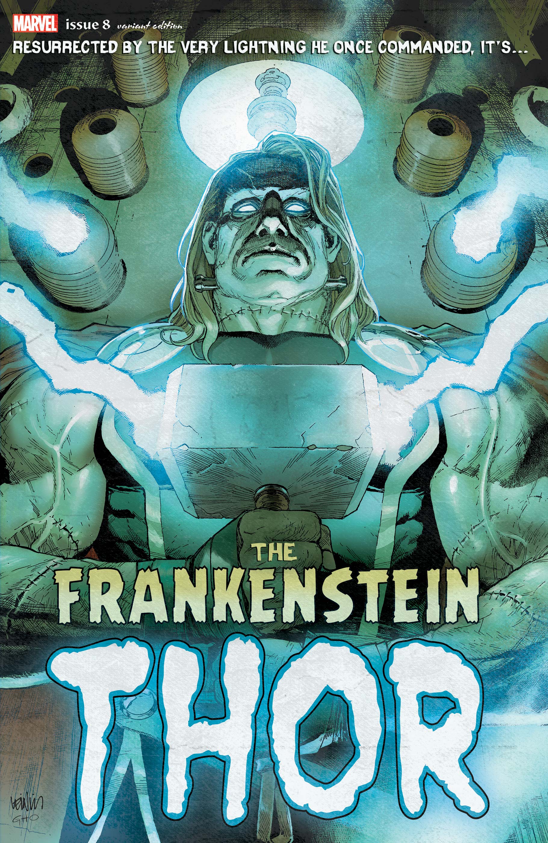 Thor #8 Frankensteins Thor Horror Variant (2020)