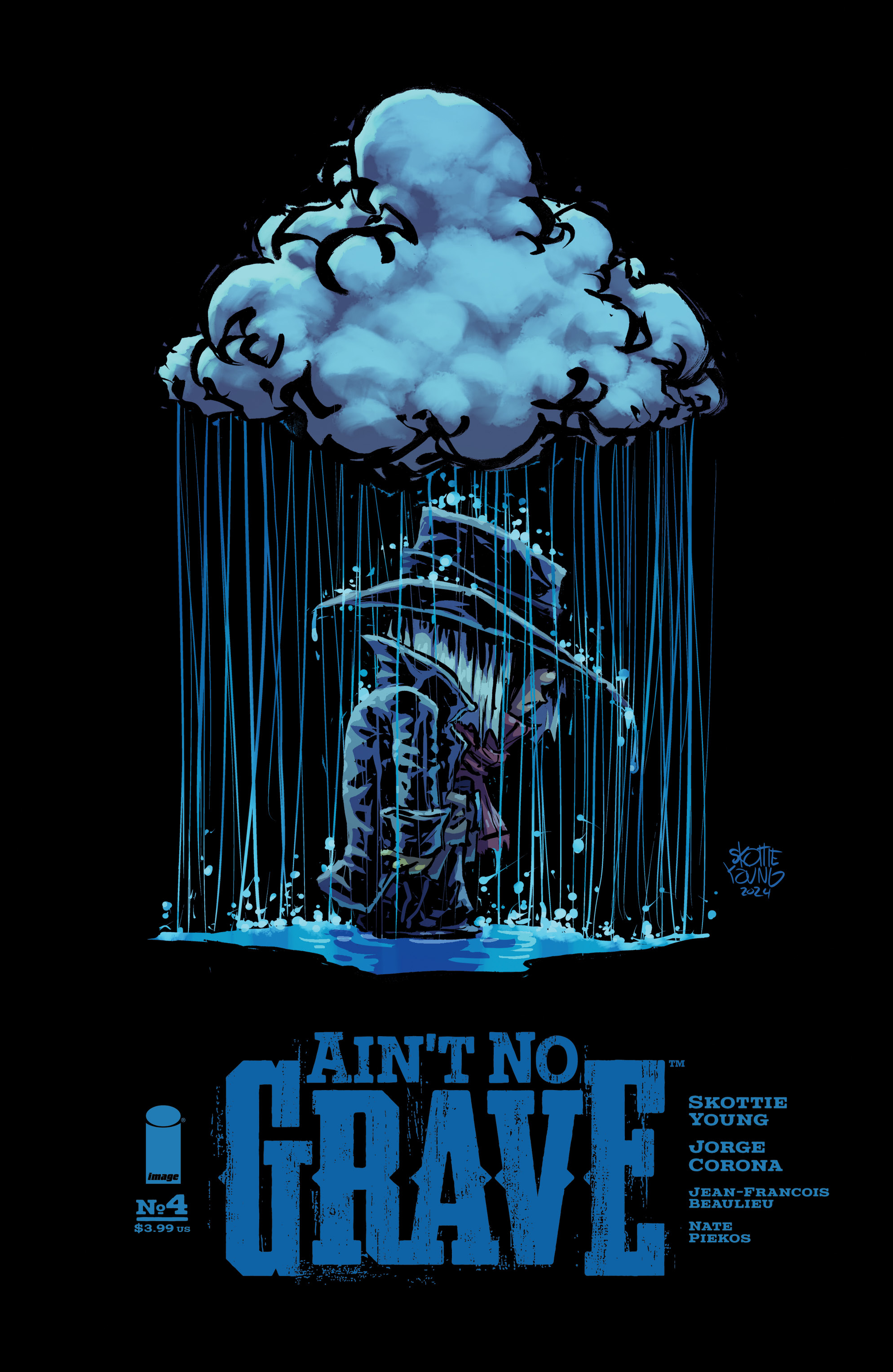 Ain't No Grave #4 Cover B 1 for 25 Incentive Skottie Young Variant (Mature) (Of 5)