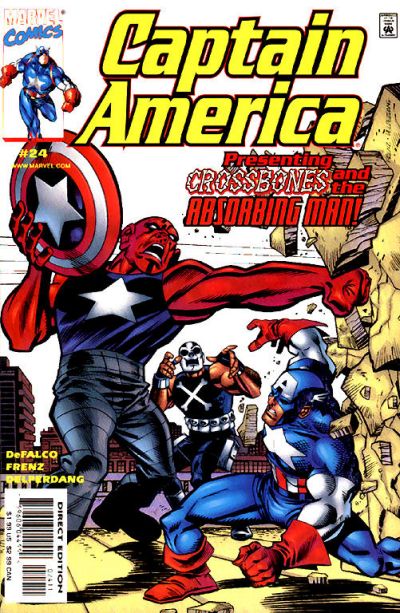 Captain America #24 (1998) Direct Edition]-Fine (5.5 – 7)