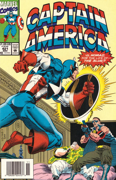 Captain America #421 [Newsstand]-Fine (5.5 – 7)