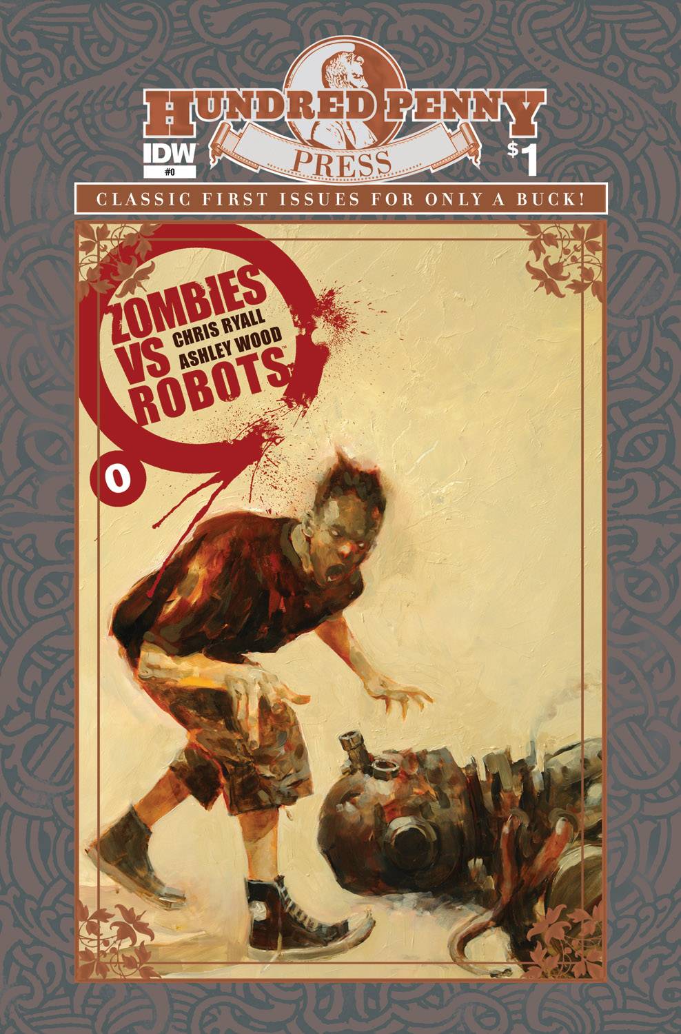 Zombies Vs Robots #0 100 Penny Press Edition