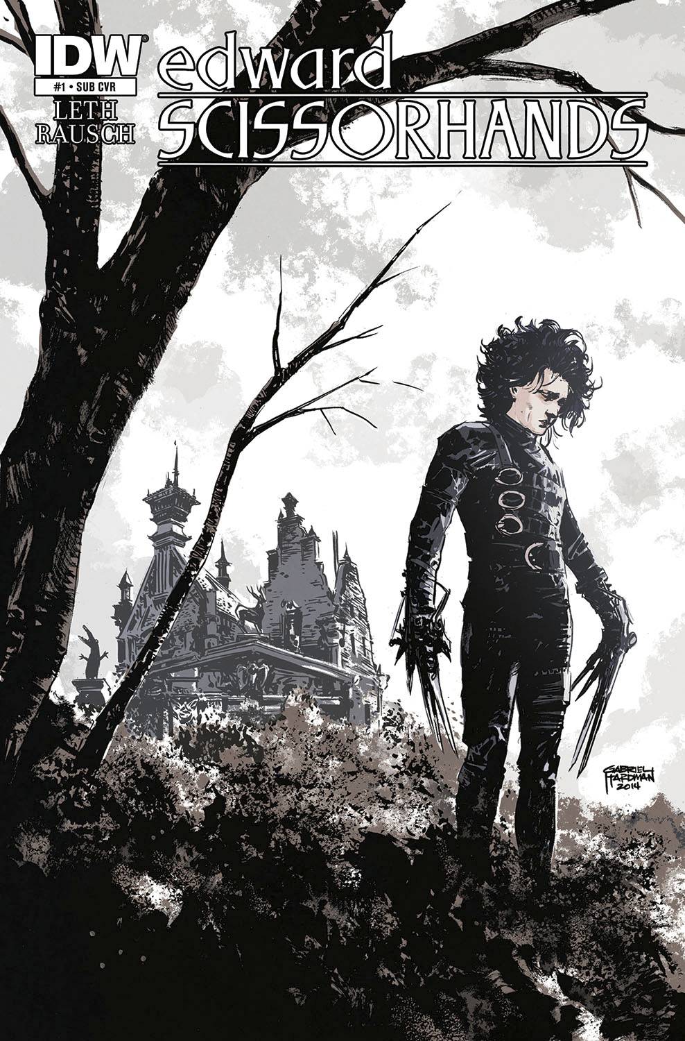 Edward Scissorhands #1 Subscription Variant