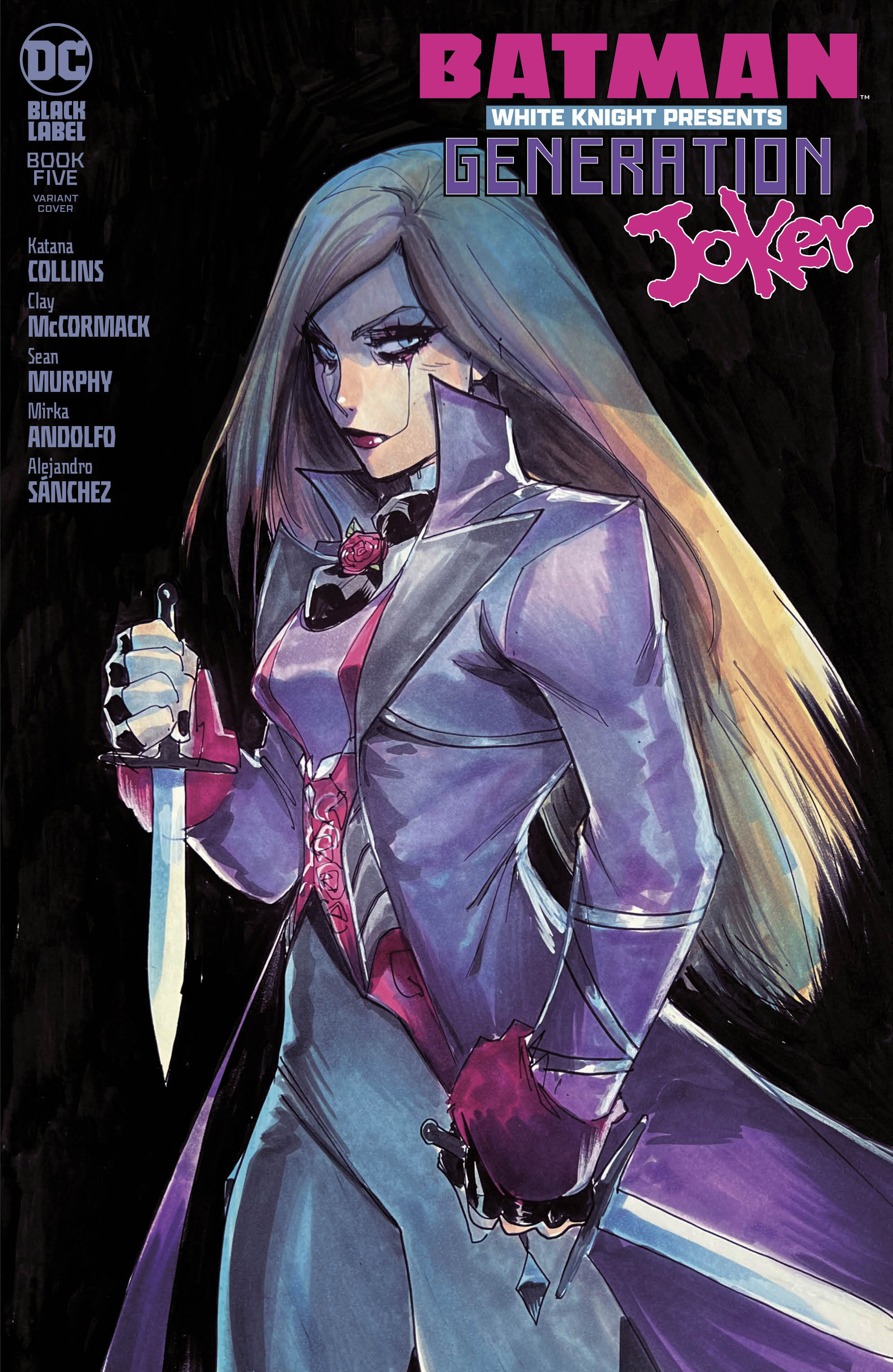 Batman White Knight Presents Generation Joker #5 Cover B Mirka Andolfo Variant (Mature) (Of 6)