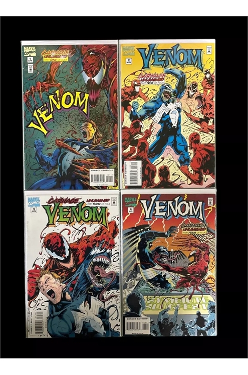 Venom Carnage Unleashed Lot #1-4