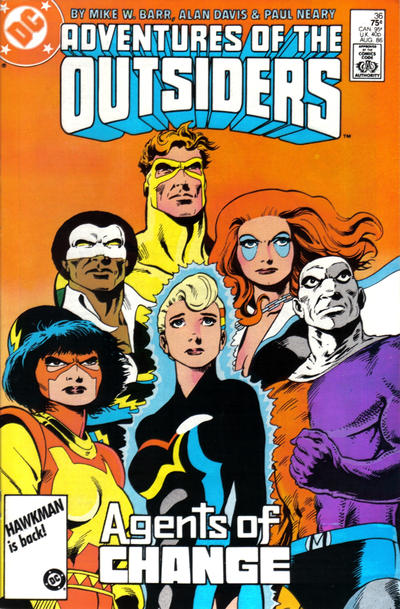 Adventures of The Outsiders #36 [Direct]-Near Mint (9.2 - 9.8)