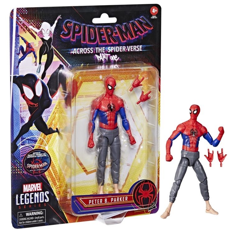 Marvel Legends Spider-Man Across The Spider-Verse Peter B.Parker Spider-Man