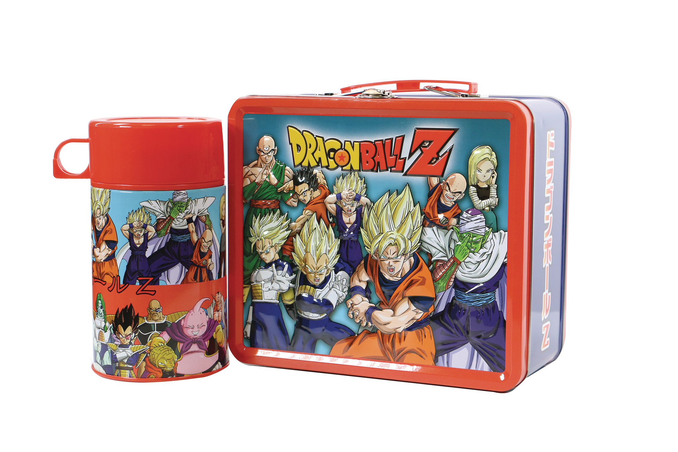 Tin Titans Dragon Ball Z Z Fighters Px Lunch Box With Beverage Container