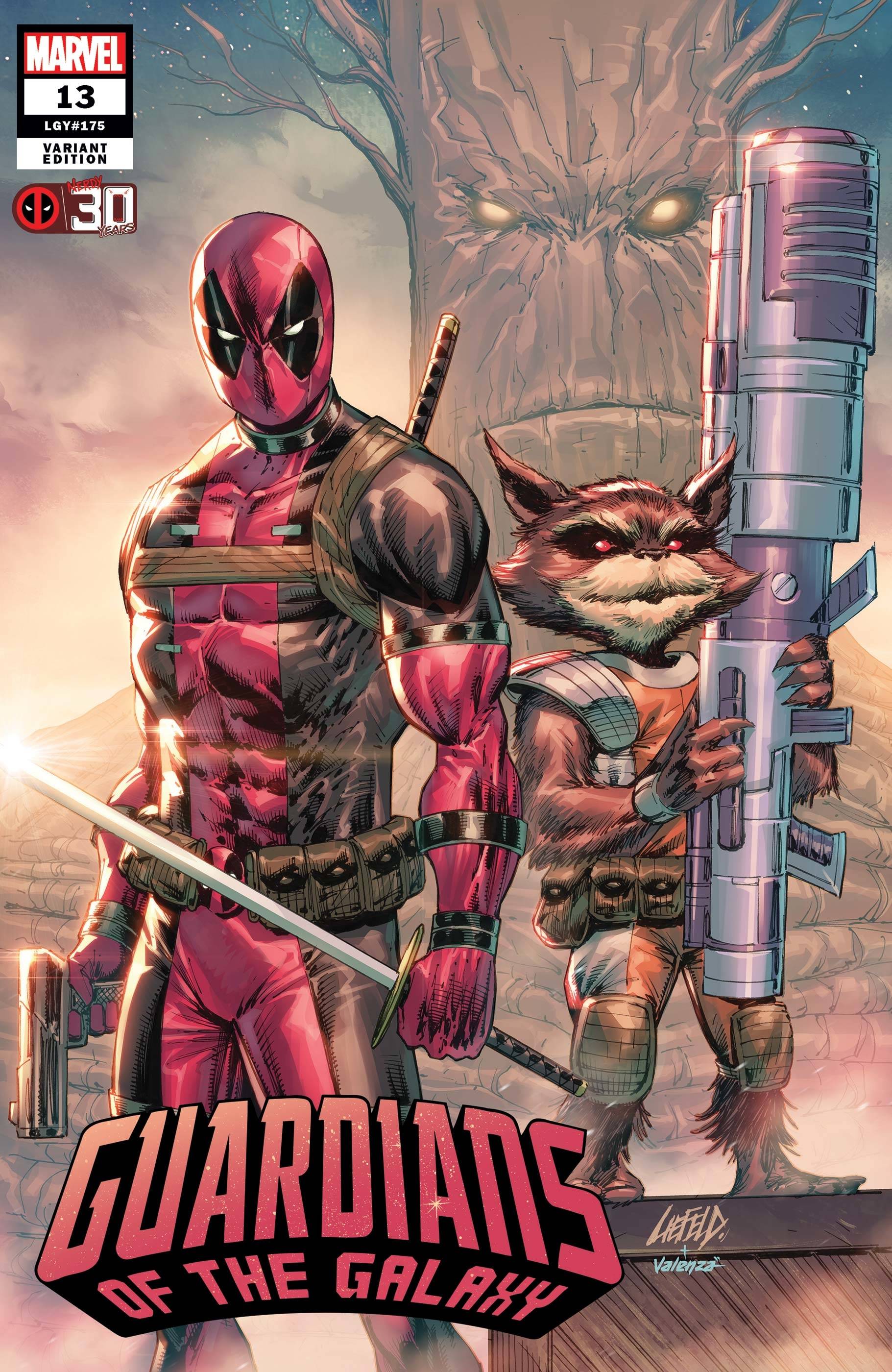 Guardians of the Galaxy #13 Liefeld Deadpool 30th Variant (2020)