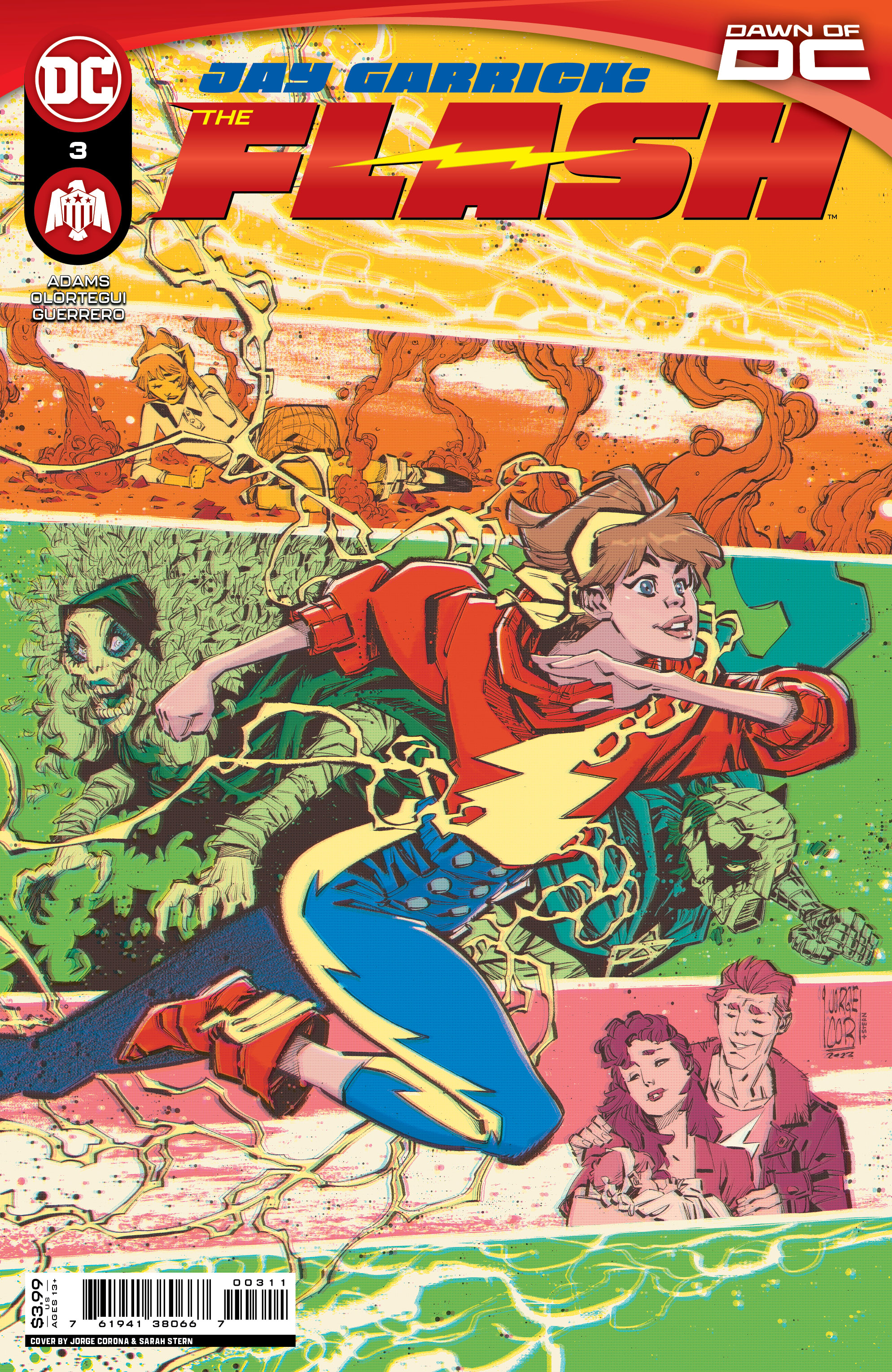 Jay Garrick the Flash #3 Cover A Jorge Corona (Of 6)