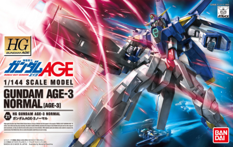 Hg #21 Gundam Age 3 Normal