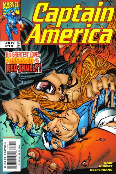 Captain America #19 [Direct Edition] - Nm- 9.2