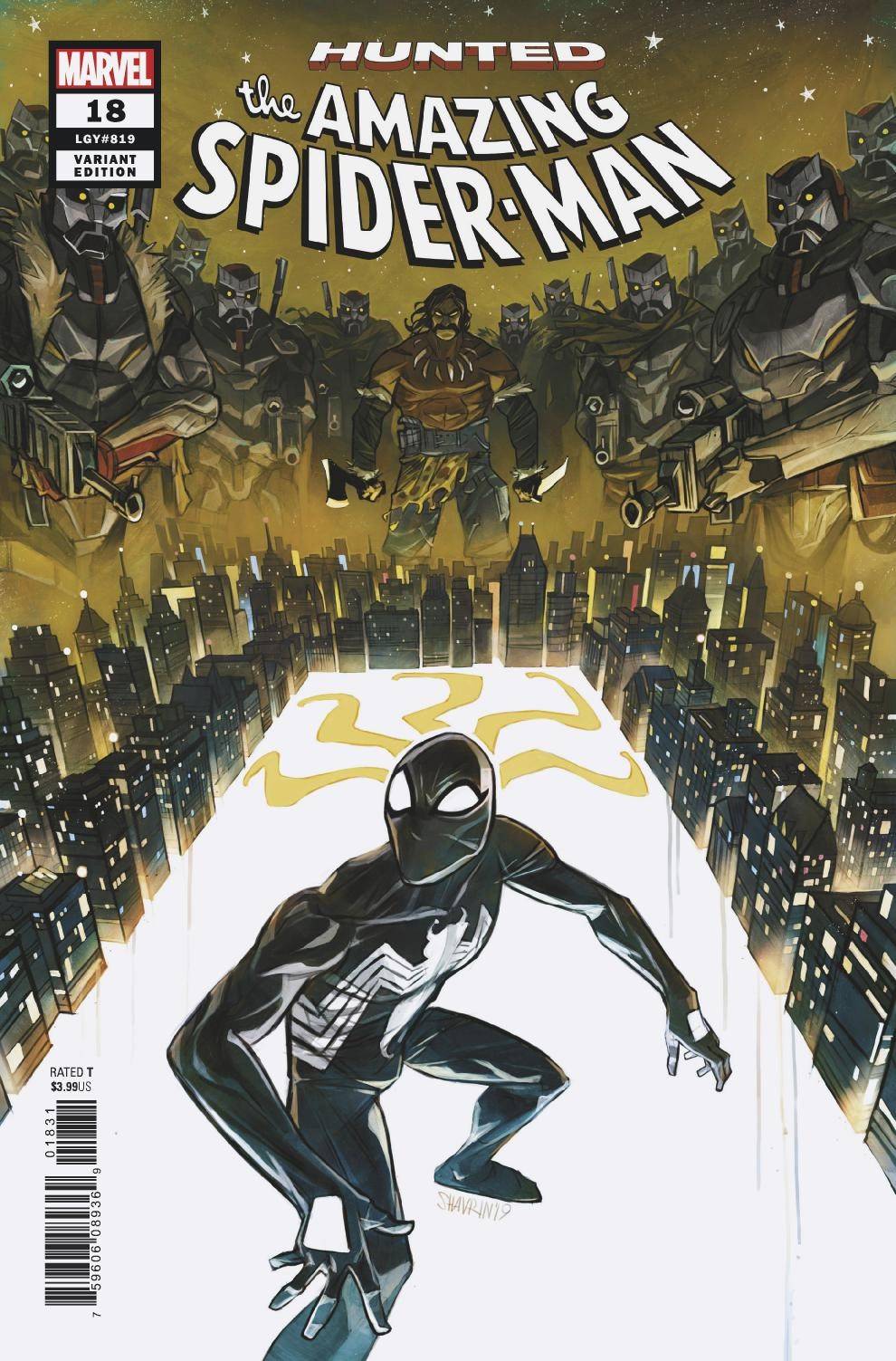 Amazing Spider-Man #18 Shavrin Variant (2018)