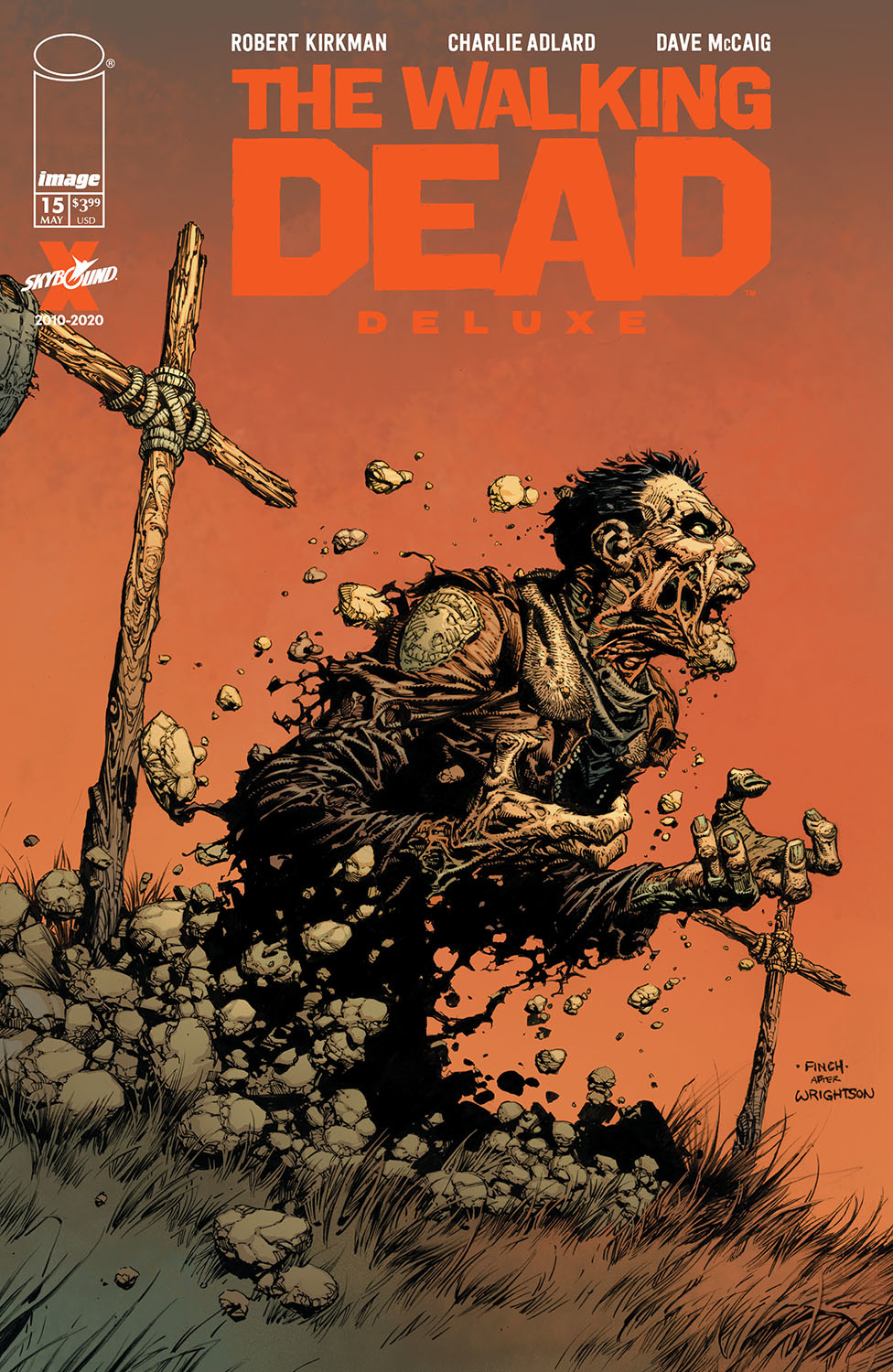 Walking Dead Deluxe #15 Cover A Finch & Mccaig (Mature)