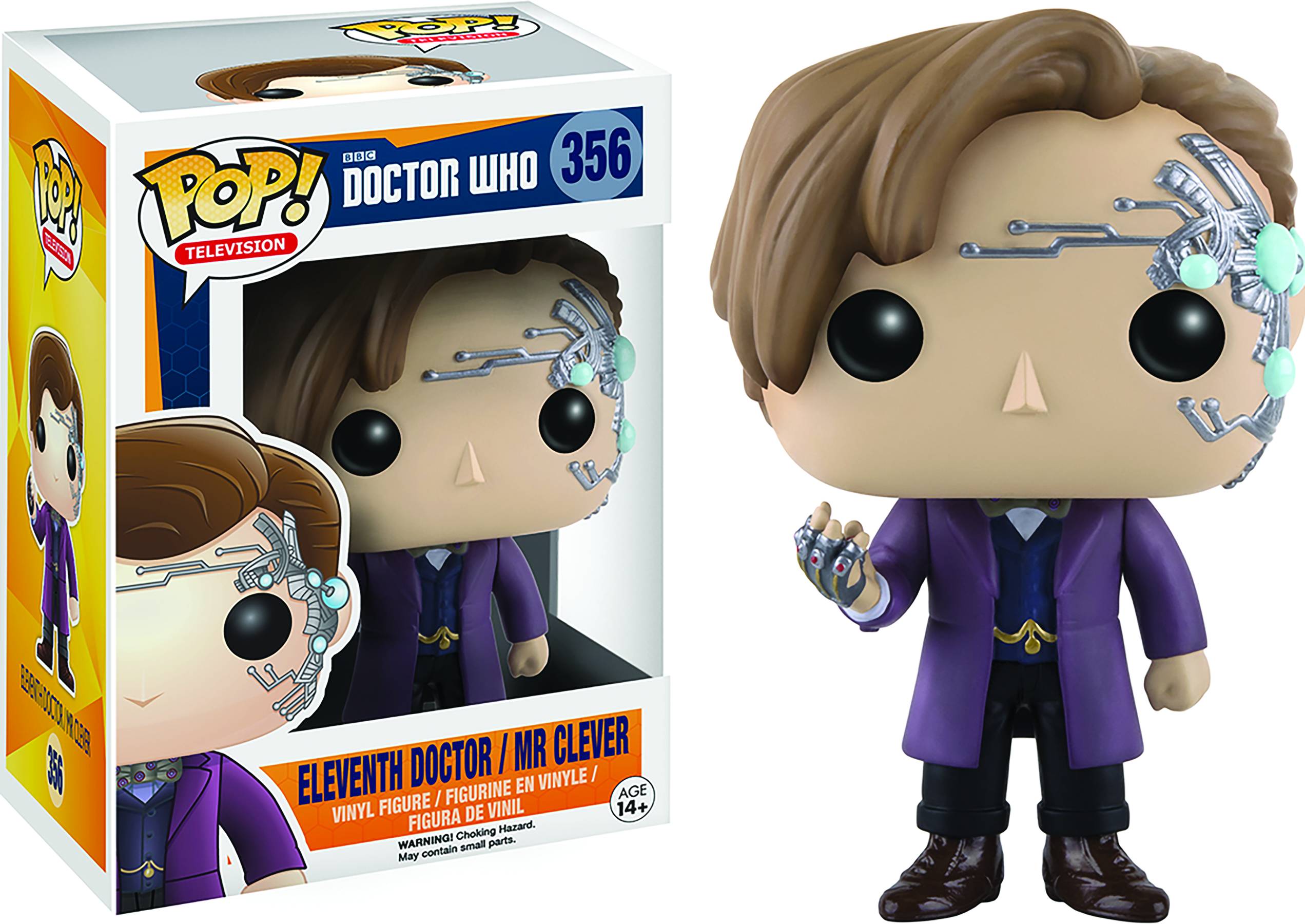 Pop Doctor Who 11th Doctor Vinyl Fig Mr Clever Version