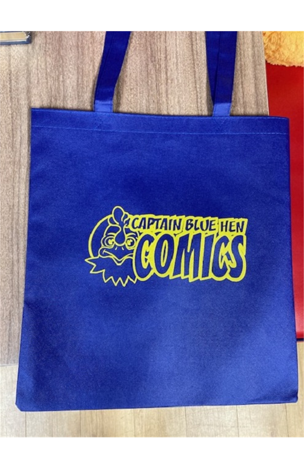 Captain Blue Hen Reusable Tote Bag 2023 Swag