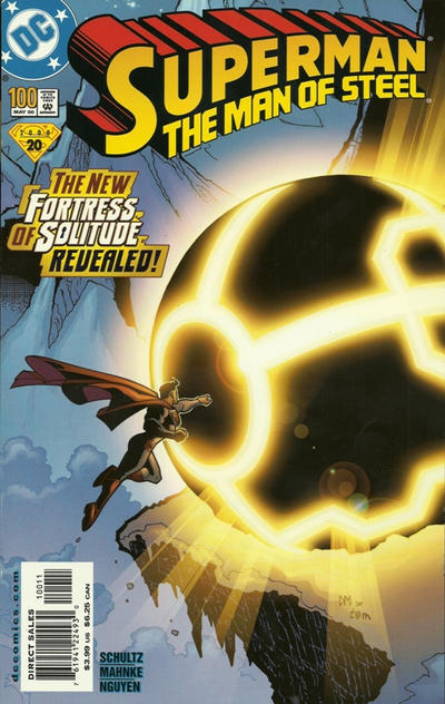 Superman: The Man of Steel #100 [Collector's Edition - Direct Sales]-Fine (5.5 – 7)