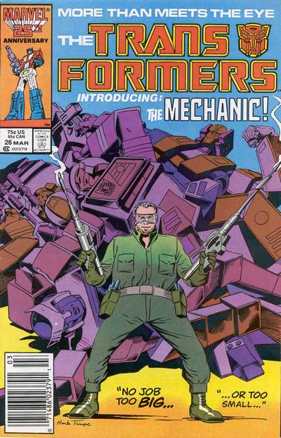 The Transformers #26 [Newsstand] - Vg-