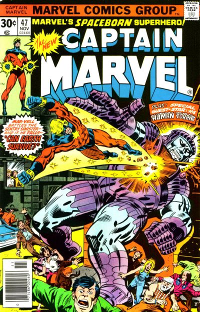 Captain Marvel #47 [Regular Edition]-Near Mint (9.2 - 9.8)