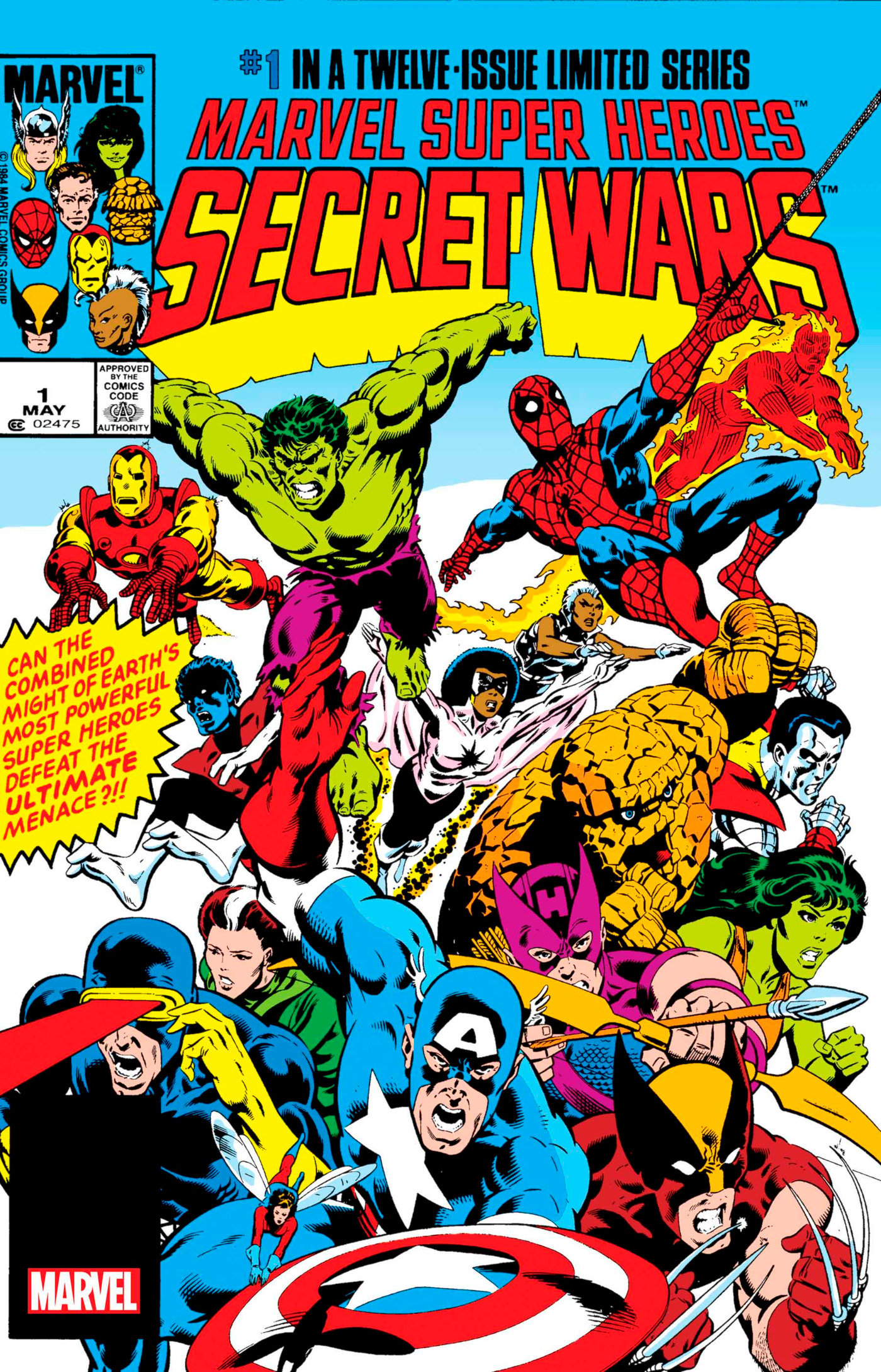 Marvel Super Heroes Secret Wars Facsimile #1