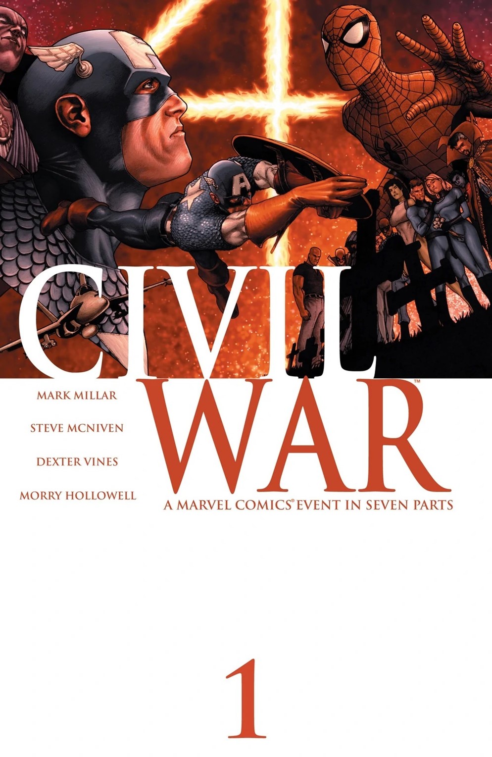 Civil War Volume 1 Limited Series Bundle Issues 1-7