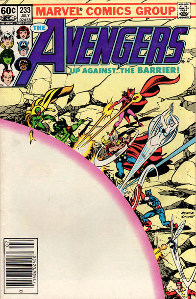 The Avengers #233 [Newsstand]