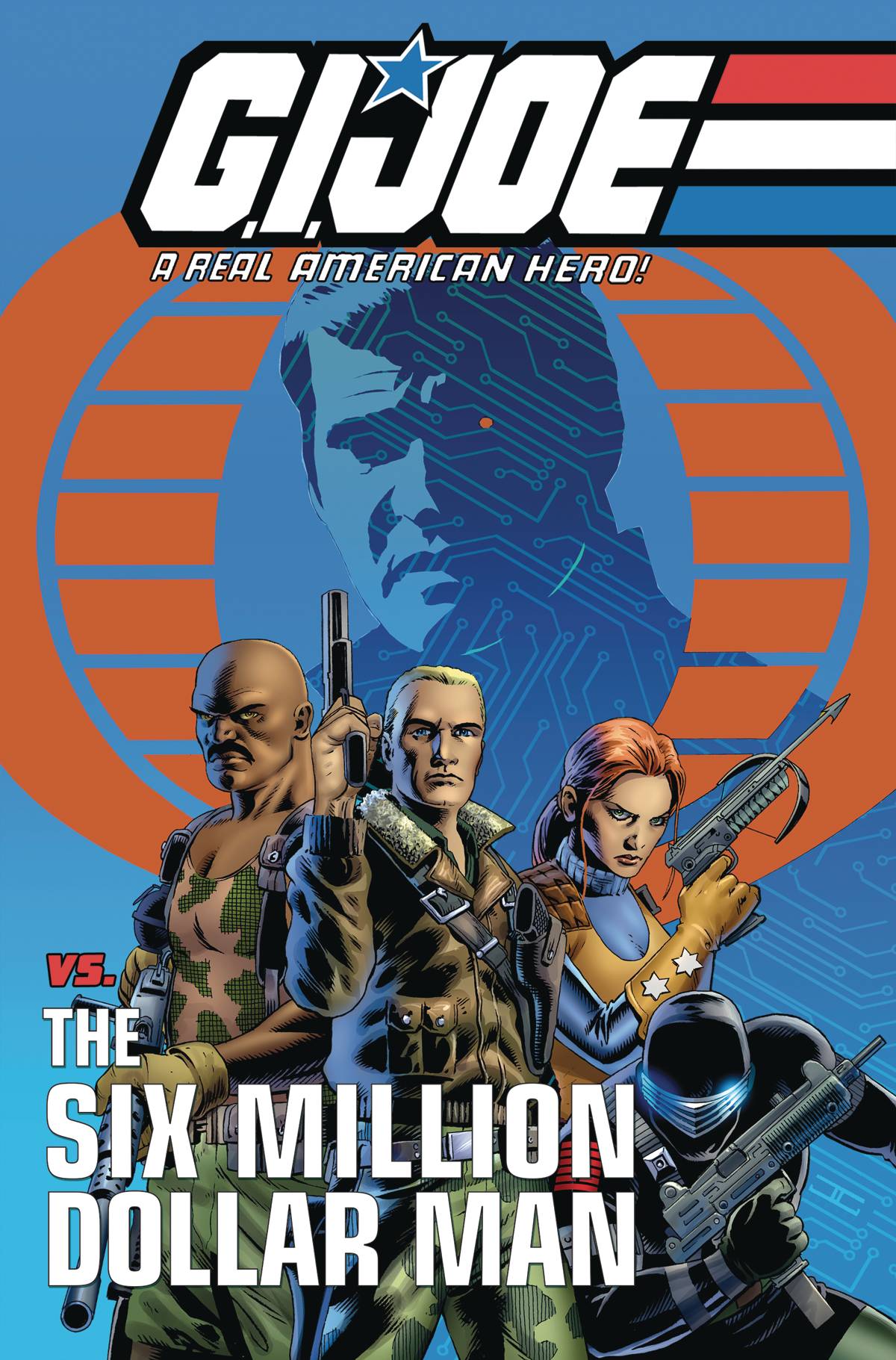 GI Joe Vs Six Million Dollar Man Graphic Novel