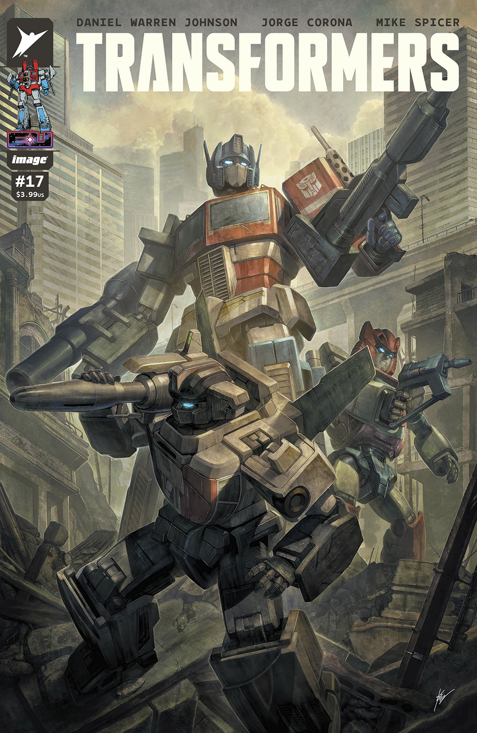 Transformers #17 Cover E 1 for 50 Incentive Homare Variant