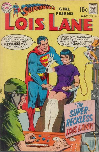 Superman's Girl Friend, Lois Lane #101-Good - Loose Center Staple