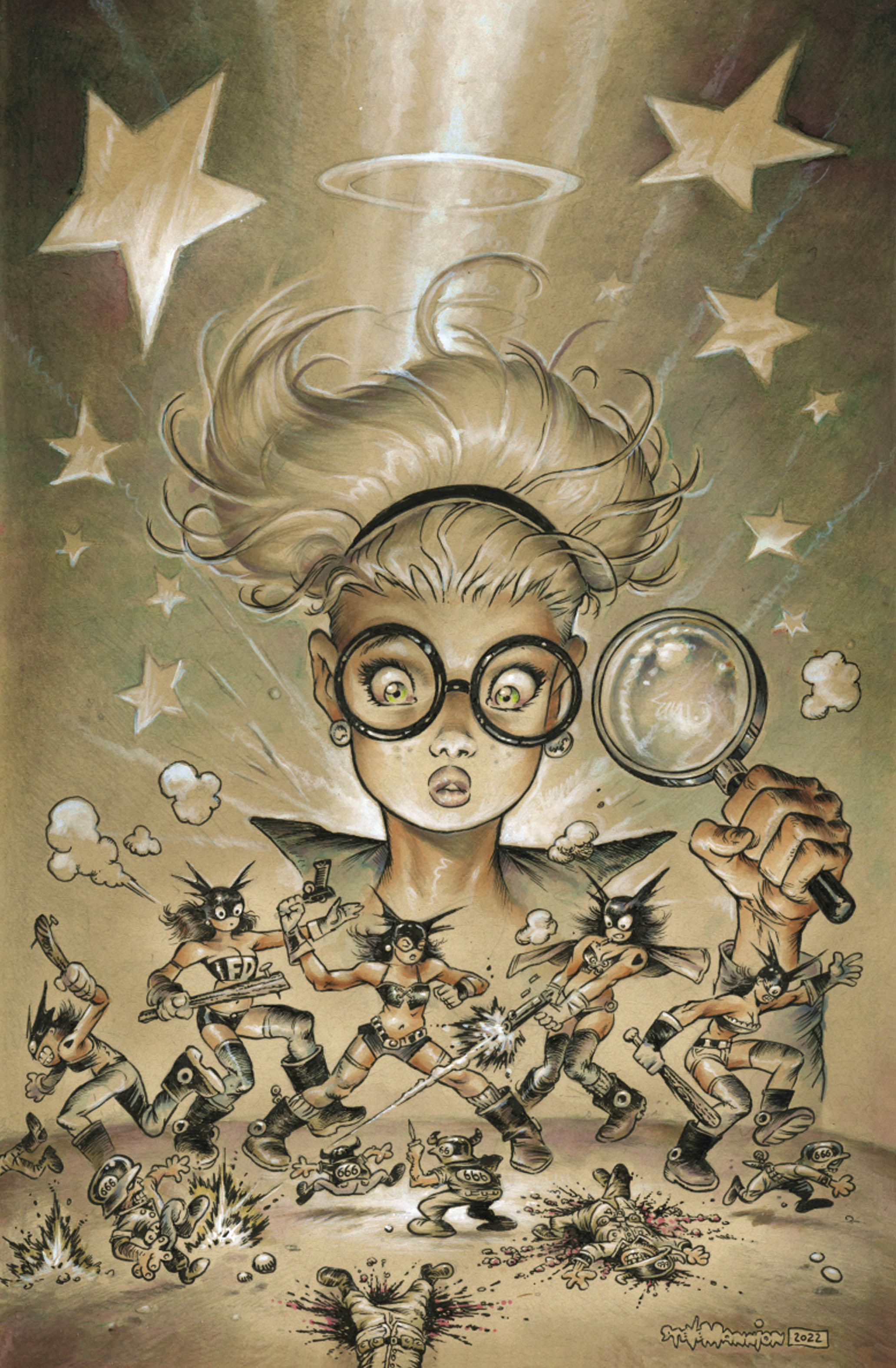 Fearless Dawn The Bomb #1 Cover D Mannion (Of 4)